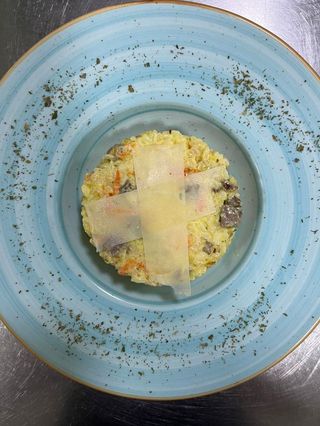 Risotto sa biftekom i pomorandžom 400 gr