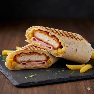 Taco cordon bleu (1 ud.)