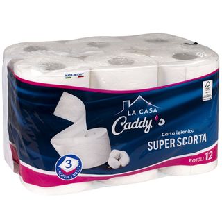 Caddy's Carta Igienica 12 Rotoli - 000087304