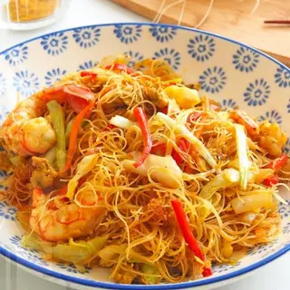 Fideos con ternera