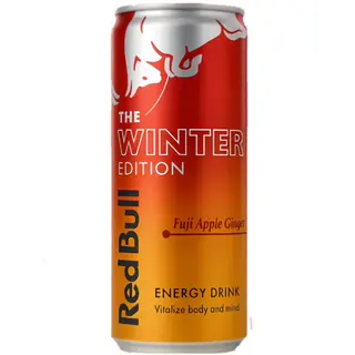  RedBull Winter Edition Sugar Free Fuji Apple Ginger   