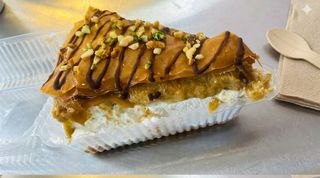 Cheesecake Pistacho Y Masa Filo
