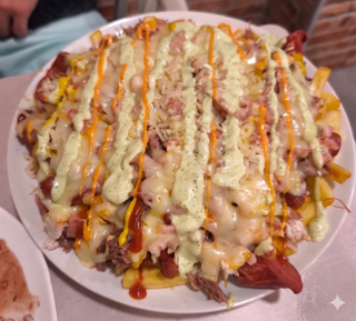 Salchipapa Especial De La Casa