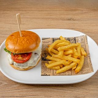 Hamburguesa De Buey A La Parrilla