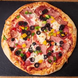 Pizza con carne