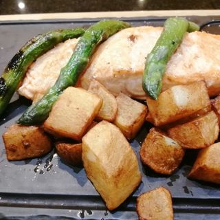 Salmó a la parrilla