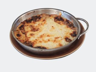 Lasaña de rabo de toro