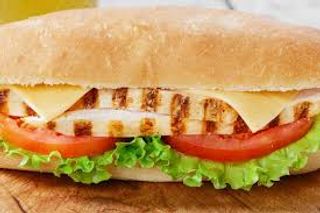 Panino grilled chicken