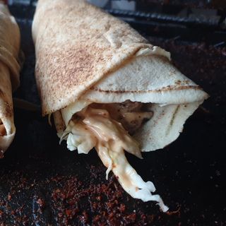 Pure Suya meat Shawarma  