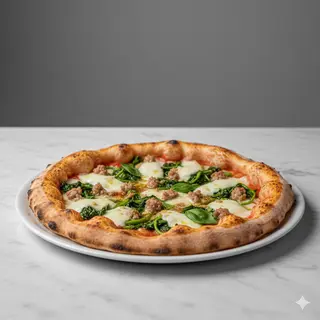 Pizze Salsiccia E Friarielli (33 Cm.)