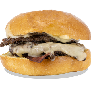 Sara Ortega (Queso Cheddar, Barbacoa, Beicon, Cebolla Plancha)