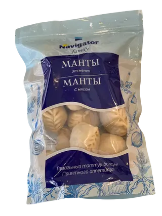 Манты с мясом (900 гр.)
