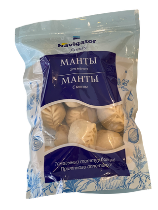 Манты с мясом (900 гр.)