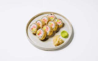 Рол темпура зі сніжним крабом