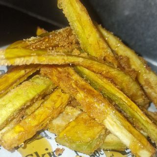 Els sticks d'albergínia