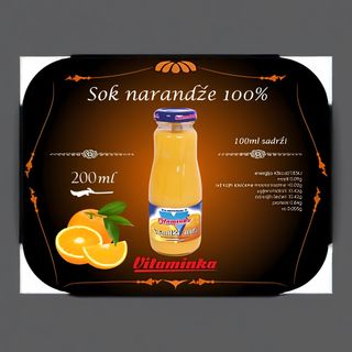 Vitaminka sok narandža