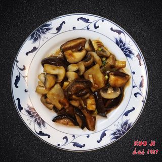 82a  -Funghi e bambù saltati