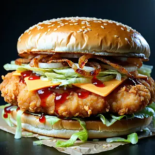 Hamburguesa de pollo