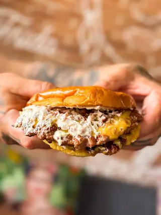 Baconzilla Burger