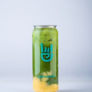 Матча-Банан (в баночке)