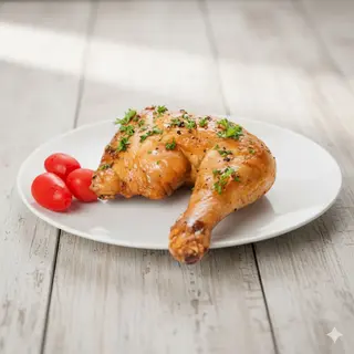 1/4 poulet rôti