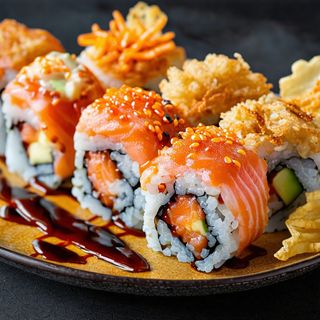 Uramaki fish n chips