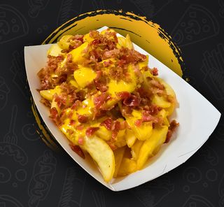 Cartofi Amicii Cheddar and Bacon