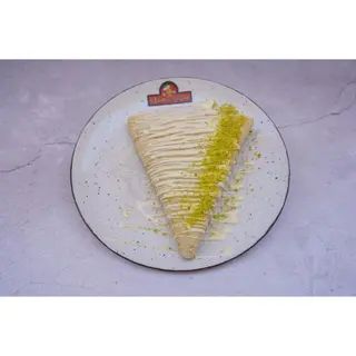 63. Cheesecake pistaccio palačinka