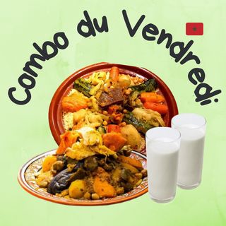 Combo Vendredi 2x Couscous