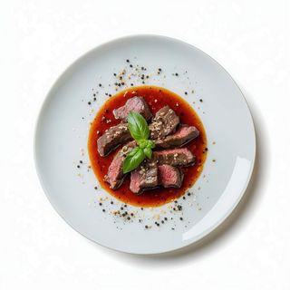 Ternera con pimienta negra / Beef with black pepper