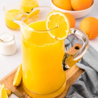 Freshly squeezed orange juice