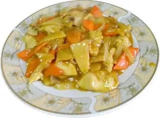 26.Pui in sos curry