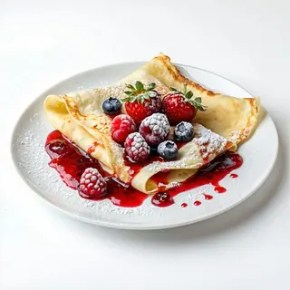 Crep ai frutti di bosco