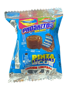 Phoskitos Mini Maxi Inta Lenguas Blue 28Gr