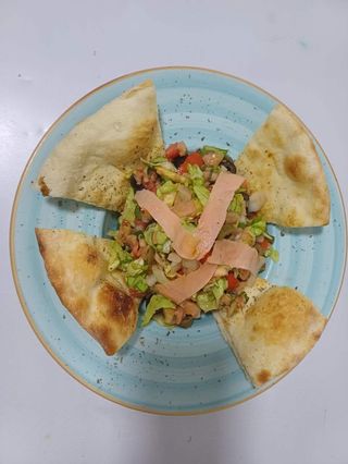 Posna Losos salata 400 gr