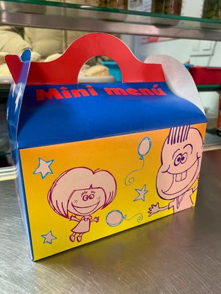 Menú Infantil solo 1 ingredientes 