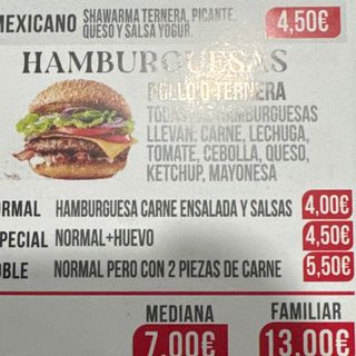 3. Hamburguesa Doble