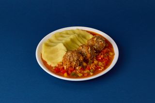 Тефтели с гарниром