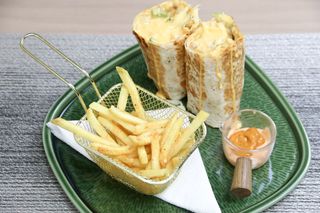 Crispy Chicken Burrito