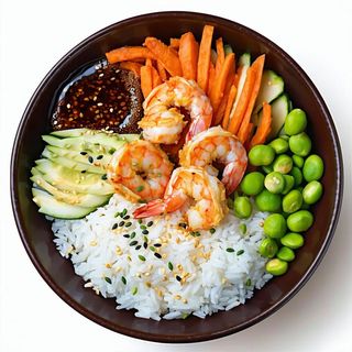 Pokè di gambero fritto