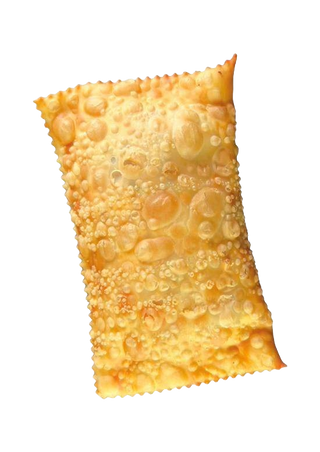 Pastel de Frango com Queijo