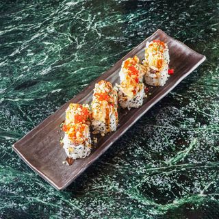 Uramaki De Atún Rojo Balfegó Y Langostino Crujiente (8 Uds.)