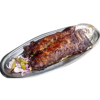 Бавно печени свински ребра