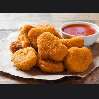 Nuggets de Pollo con patatas 