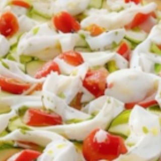 1/4 Teglia zucchine, bufala e pomodorini