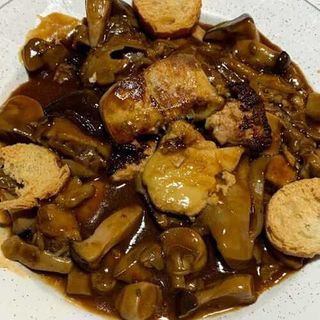 Bolets Amb Foie