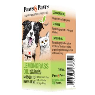PAWS&PAWS Sprej za pse i mačke protiv komaraca, LemonGrass, 100ml (KOD MJAV12459)