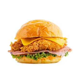 Chicken bacon burger 