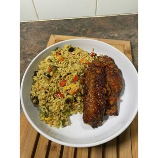Basmati Fried Rice & Turkey