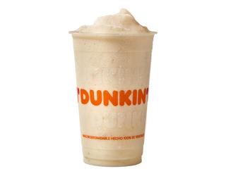Frappé de chocolate blanco con cookies